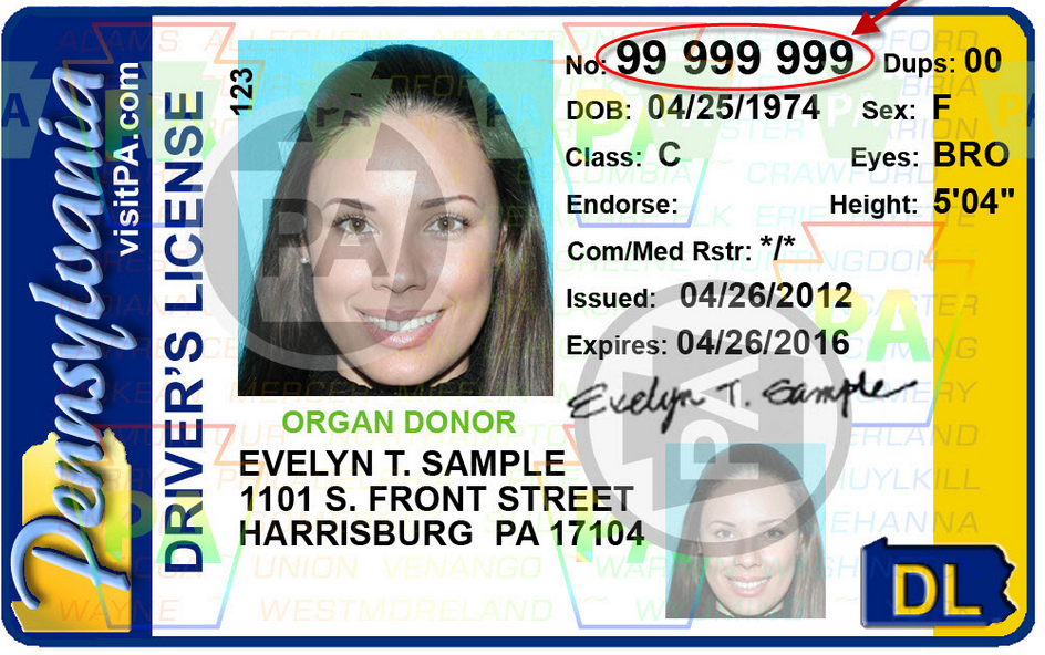 PennDOT issued defective Drivers Licenses