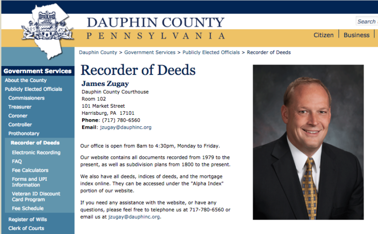 butler county recorder of deeds