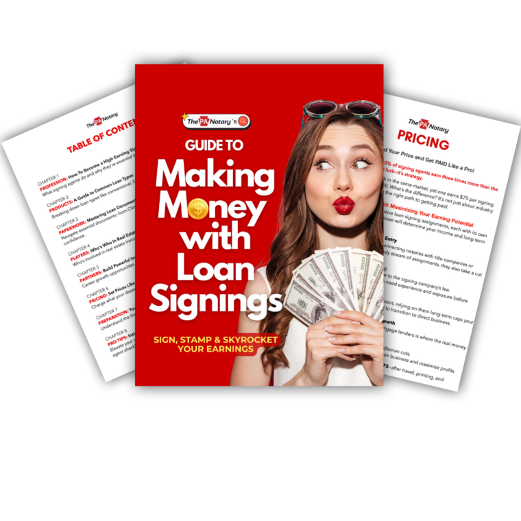 Make Money With Loan Signings ($79 Value) FREE