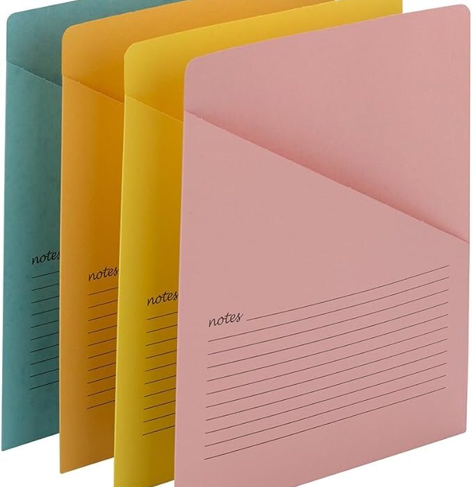 File Jackets for Notaries — 12-Pack, Letter Size
